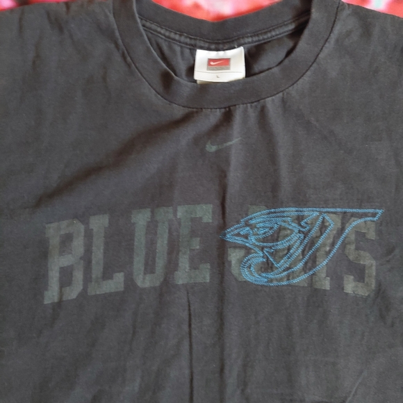 Nike Blue Jays Logo Black T-shirt - Picture 2 of 8